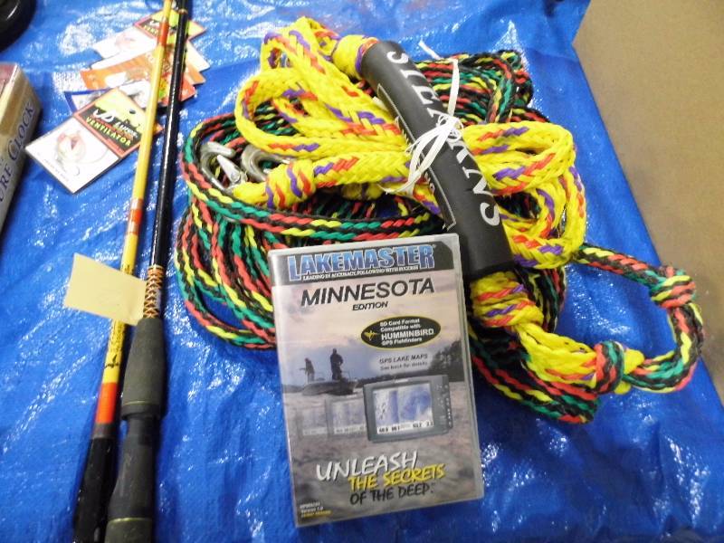 Fishing Poles - Water Tow Ropes - Lures