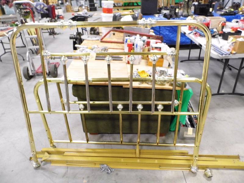 Queen Size Brass Bed