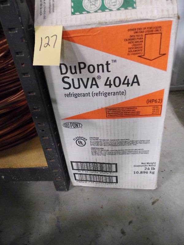 Dupont SUVA 404A Refrigerant