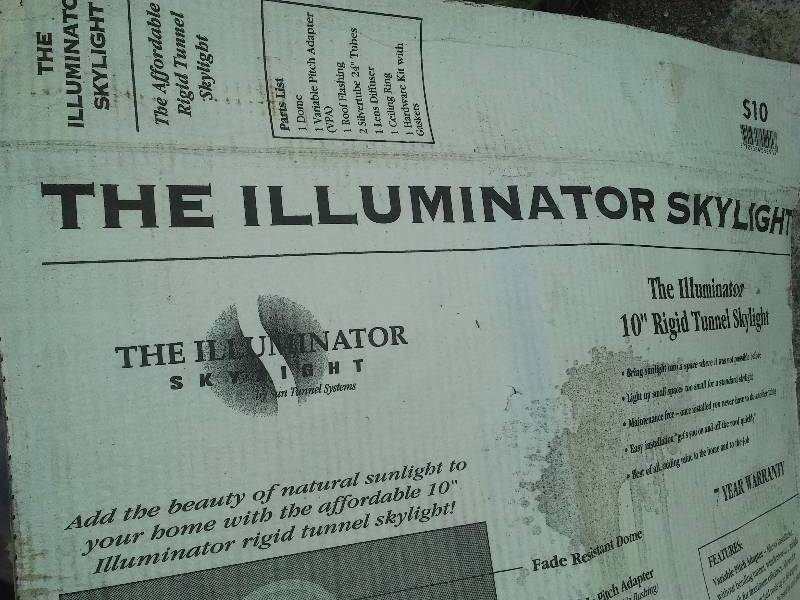 The Illuminator Tunnel Skylight - New in box.