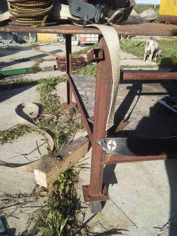 4 x 8 foot welding table 12 inch thick. Half inch steel.
