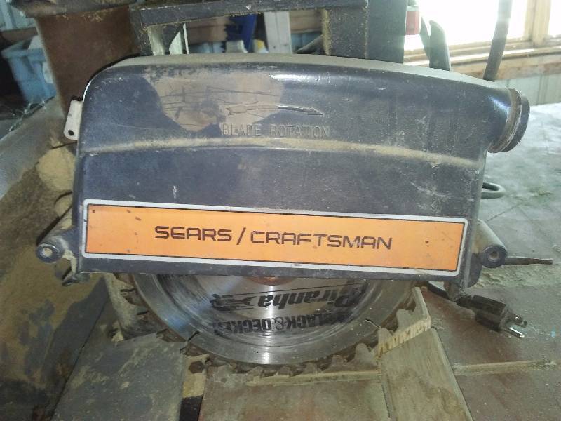 Sears Craftsman Radial Arm Saw 10 inch cut