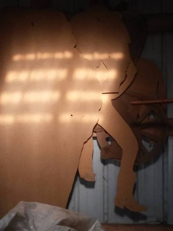 Large Yard Art Wood Stencils. 30 or more