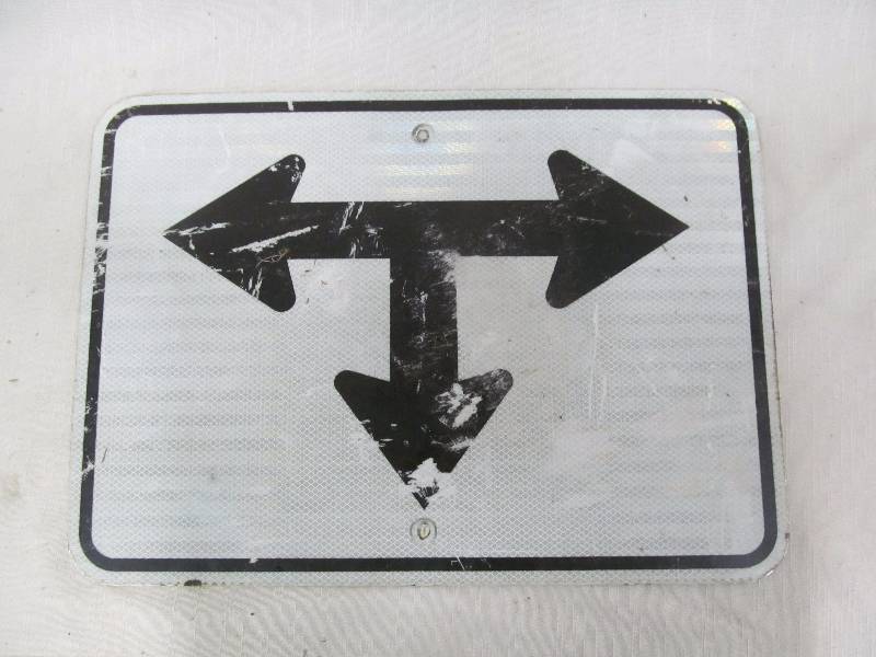 road sign