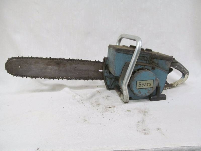 vintage chain saw