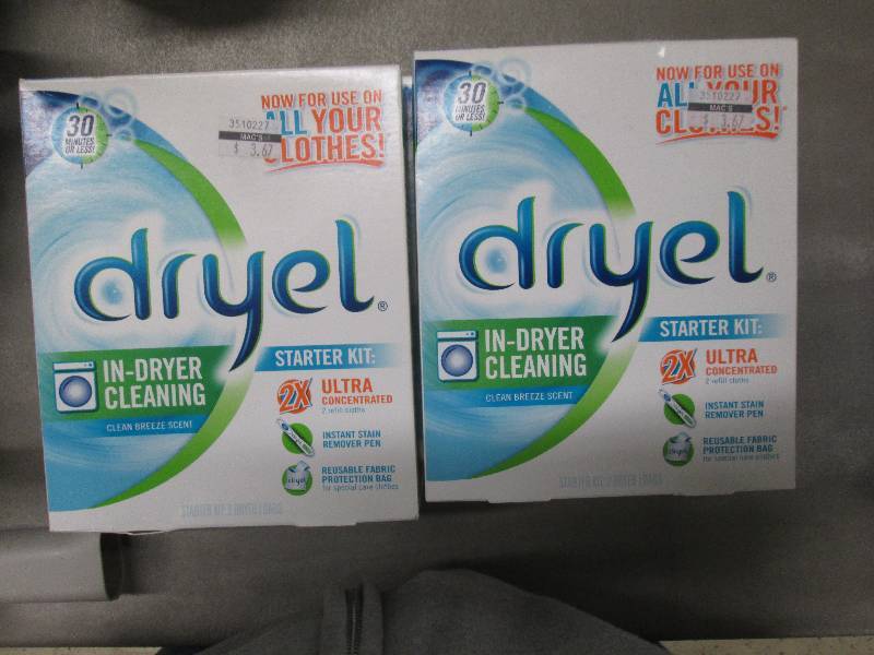 Lot of 4 Dry Cleaning in your dryer...