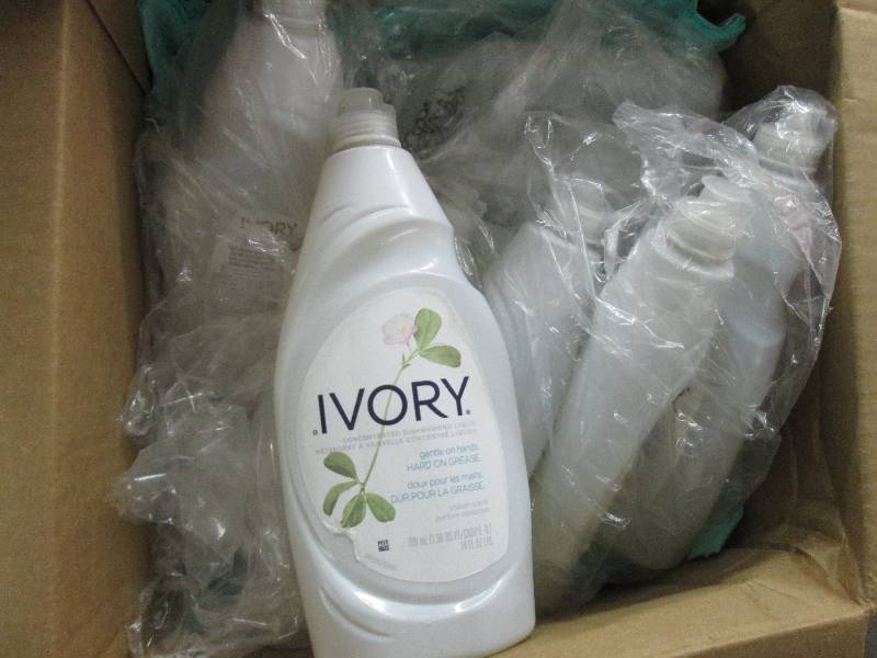 Lot of 9- 24 oz Ivory Dishwashing L...