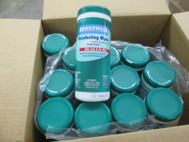 Open Case of 12 Boardwalk Disinfect...
