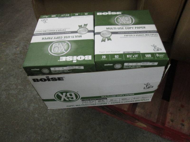 Case of Boise 8.5x11 inch 20 lb Co...