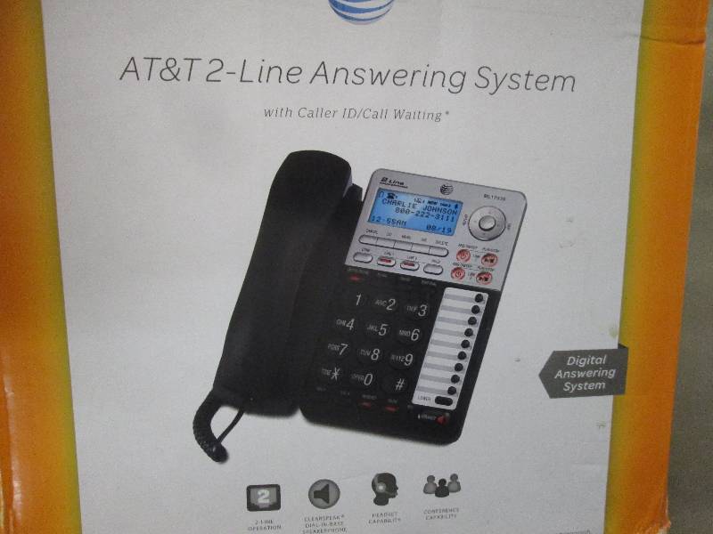 AT &T Phone 2 Line answering System...