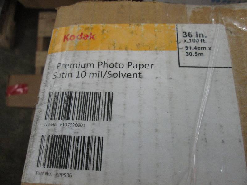 Kodak Premium Glossy Solvent Photo ...