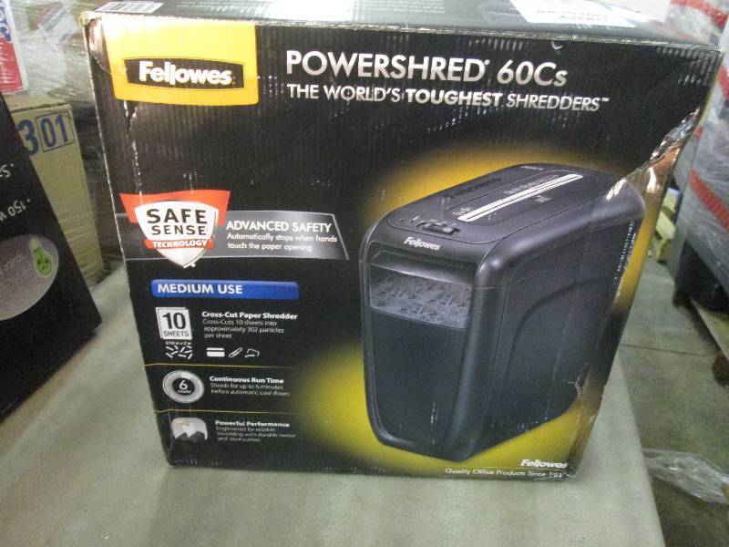 Fellowes Powershred 60Cs 10-Sheet C...