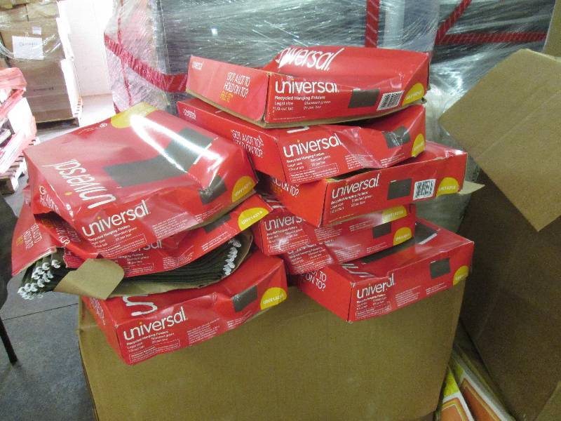 Lot of 9 Boxes of 25ea UNV14213 - ...