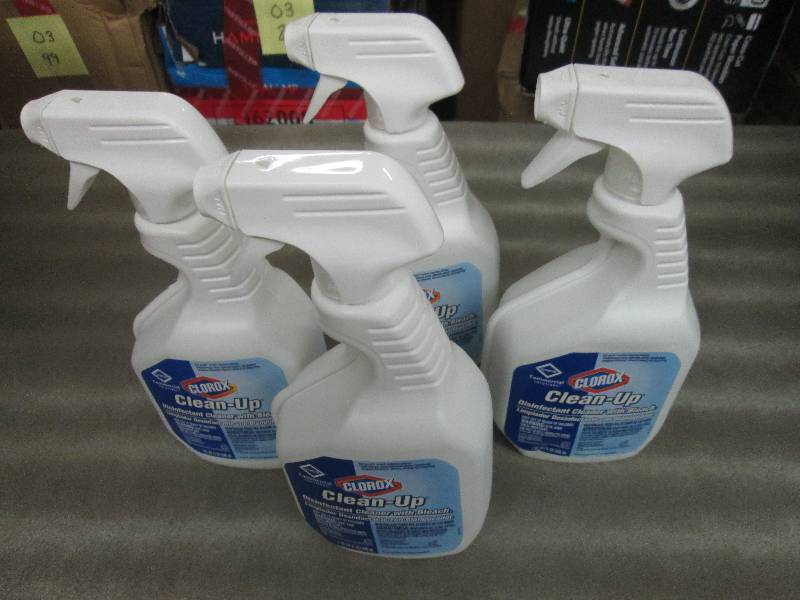 Lot of 4 Clorox Clean-Up Disinfecta...