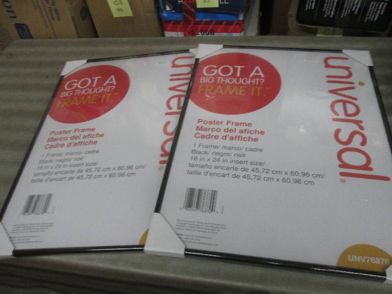Universal 18x24 Poster Frames ( Lot...