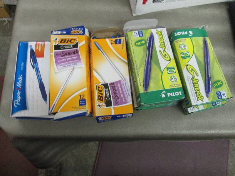 Lot of 5 Pks Pilot Recycled G-Knock...