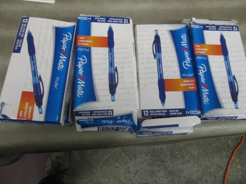 8 Pkgs Paper Mate Profile Ballpoint...