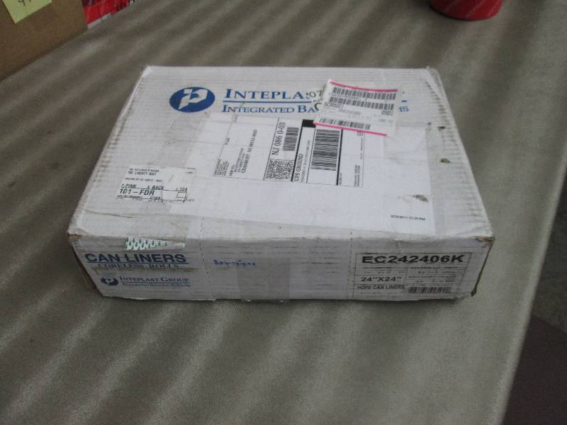 Pack of 1000 24x24 Black Can Liners...