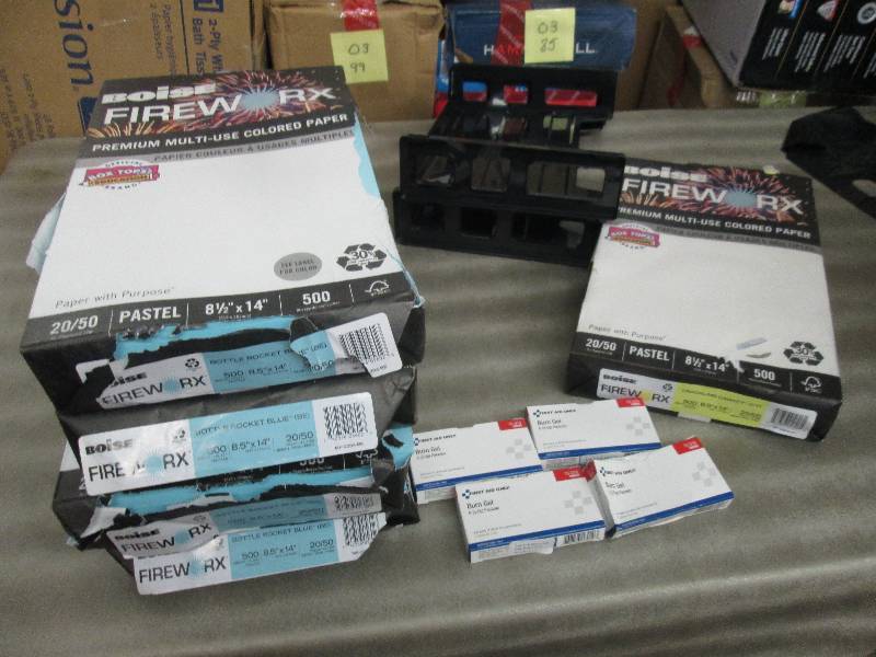 11 Open Reams 8.5x14 Blue Copy Pape...