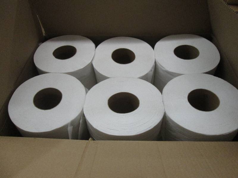 Boardwalk White Center-Pull Paper T...