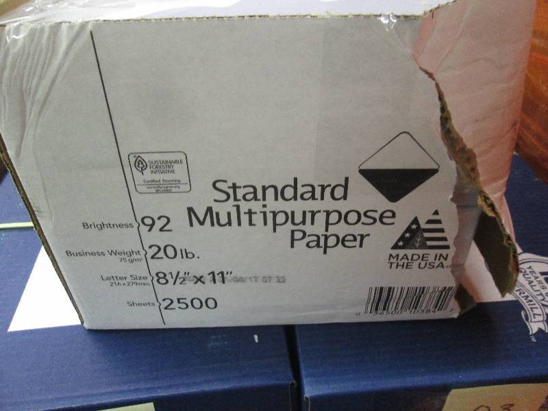 3 Unopened & 1 Open Ream Standard M...