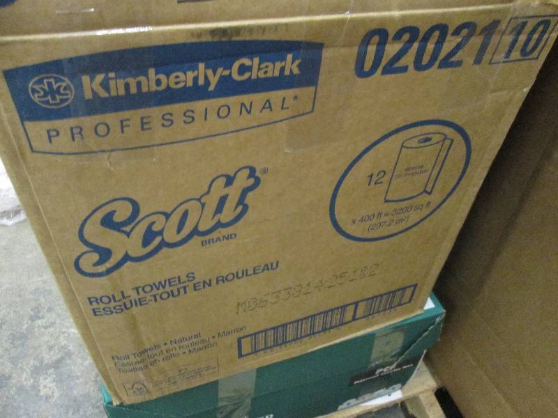 Case of 12 Scott Roll Towels...
