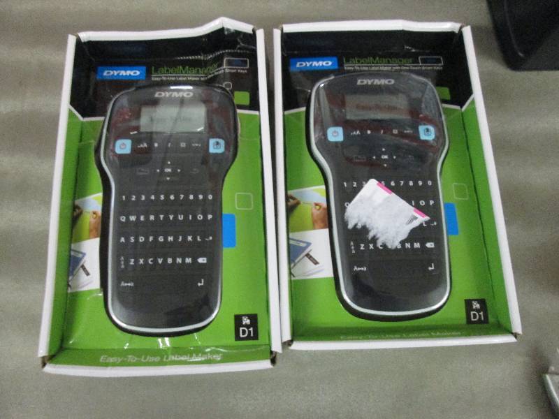 Lot of 2 Dymo Label Manager 160 Mon...