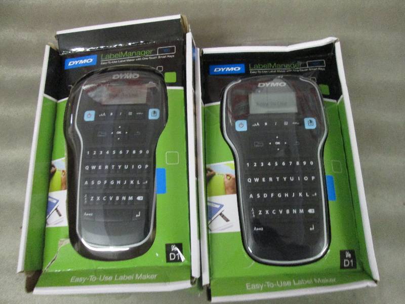 Lot of 2 Dymo Label Manager 160 Mon...