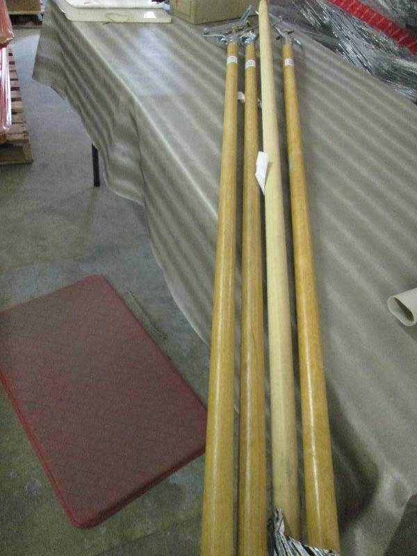 Lot of 4 Wooden Handles...