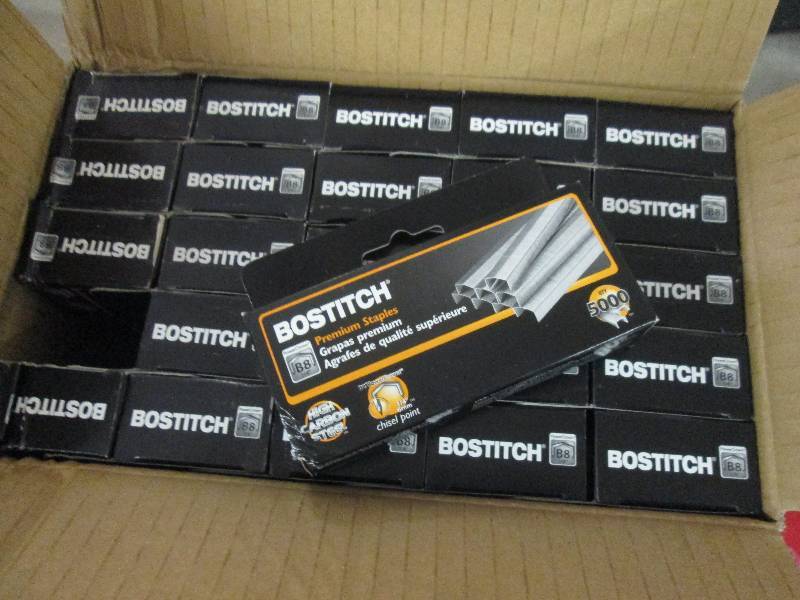 Lot of 25 Boxes Bostitch PowerCrown...