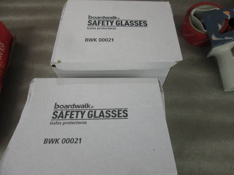 2 Boxes of Safety Glasses, Clear Fr...