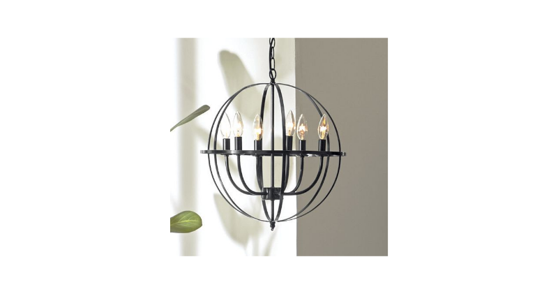 Round Chandelier open box, untested...