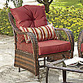 Resin Wicker Glider Chair open box ...