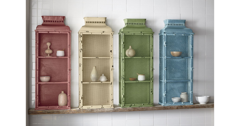 Rustic Colored Medicine Cabinet in ...