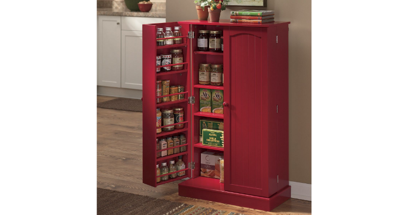 Double Door Pantry open box Retail ...