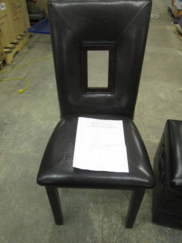 Rectangle Cutout Dining Chair open ...