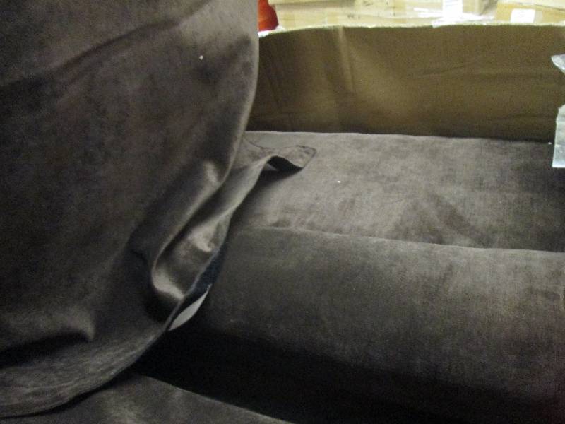 Serta EZ Assemble Sofa in Brow, ope...