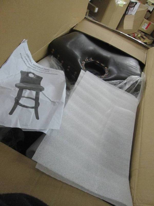 Nailhead Swivel Stool open box Reta...