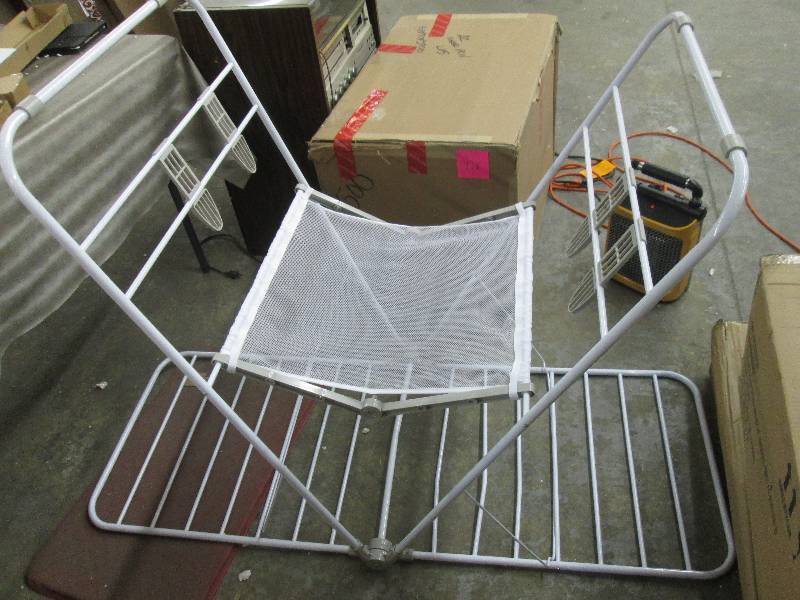 White Metal Rack with Mesh Retail $...