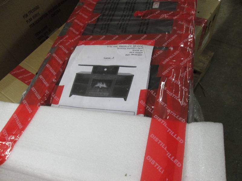 Electric Fireplace Media Center ope...