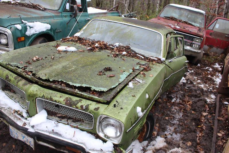 lot 34 image: 1974 Pontiac Ventura 4-door sedan
