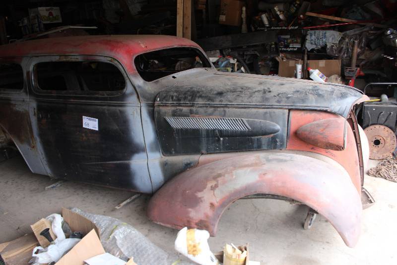 lot 68 image: 1937 Chevrolet 60 Special Chassis
