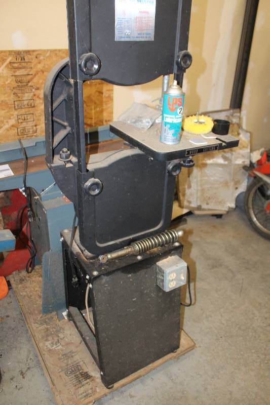 Taiwan Sheng Shai 14in. Band Saw Afton Shop Equipment and Vintage