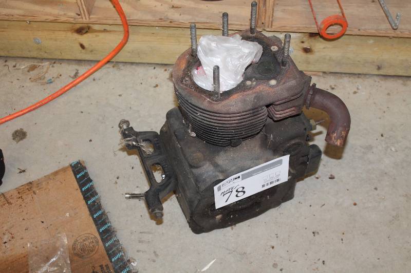 lot 78 image: Motorcycle Motor