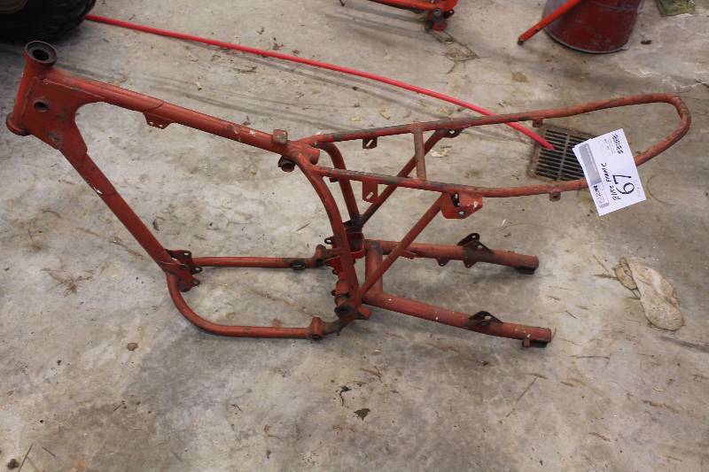 lot 67 image: Motorcycle Frame
