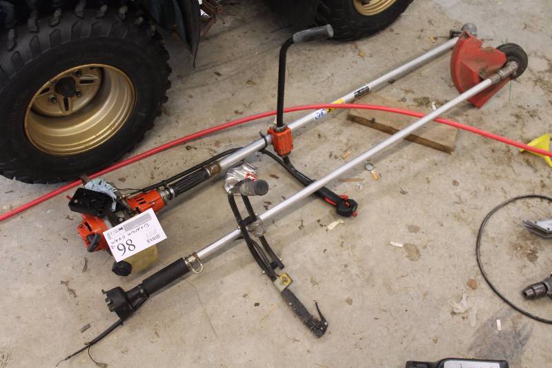lot 98 image: Lot of (2) Gasoline Powered Weed Whips