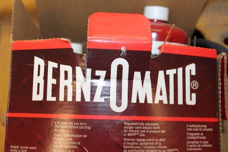 lot 137 image: Benzomatic Oxugen Propane Torch Set