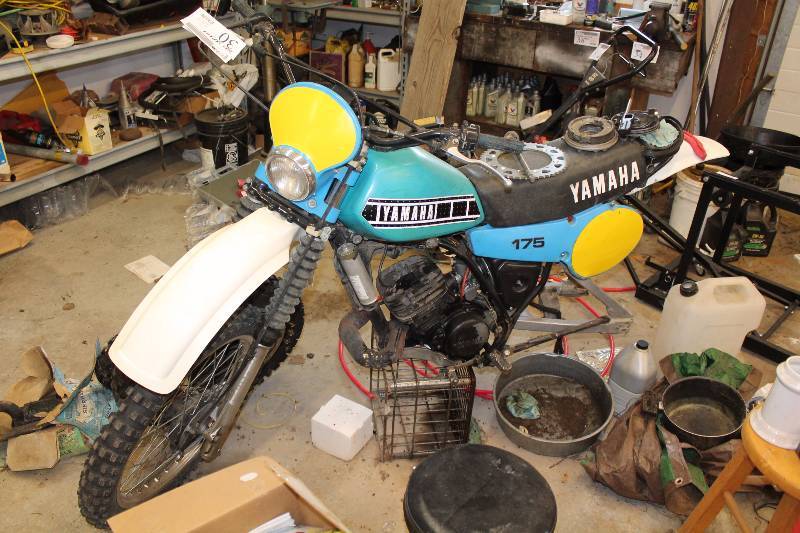 lot 30 image: Yamaha 175cc Motorcycle