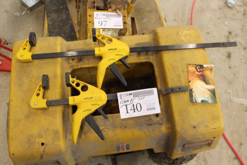 lot 140 image: Lot of (2) Wellcraft Compression Clamps