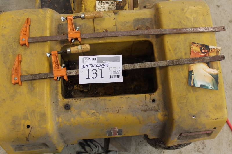 lot 131 image: Lot of (2) Compression Clamps